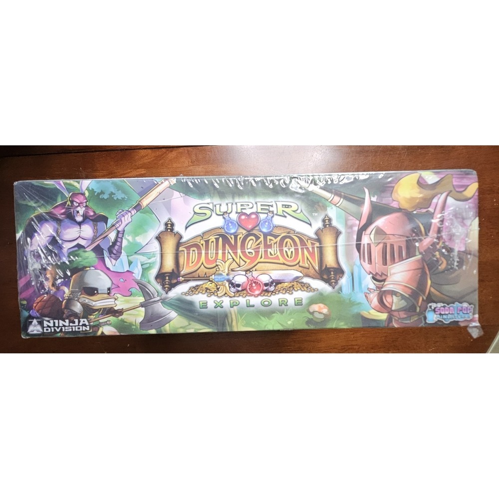 Super Dungeon Explore Forgotten King Board Game 2014 Soda Pop Miniatures Sealed - Picture 11 of 14